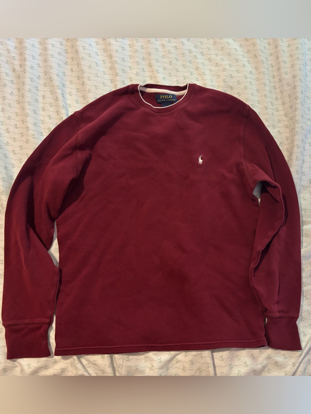Polo by Ralph Lauren Men's Crewneck Sweatshirt - Maroon